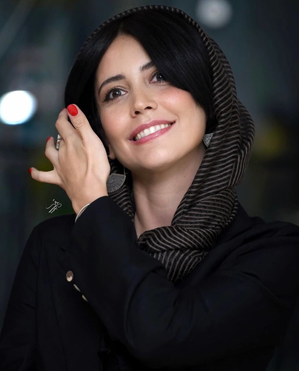 شبنم قربانی بازیگر نقش طوبی با همان چهره نچرال و استایل جذاب/ ببینید