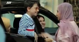 چهره علی ثروتیانِ سریال آنام در ۱۷سالگی در کنار حامد بهداد