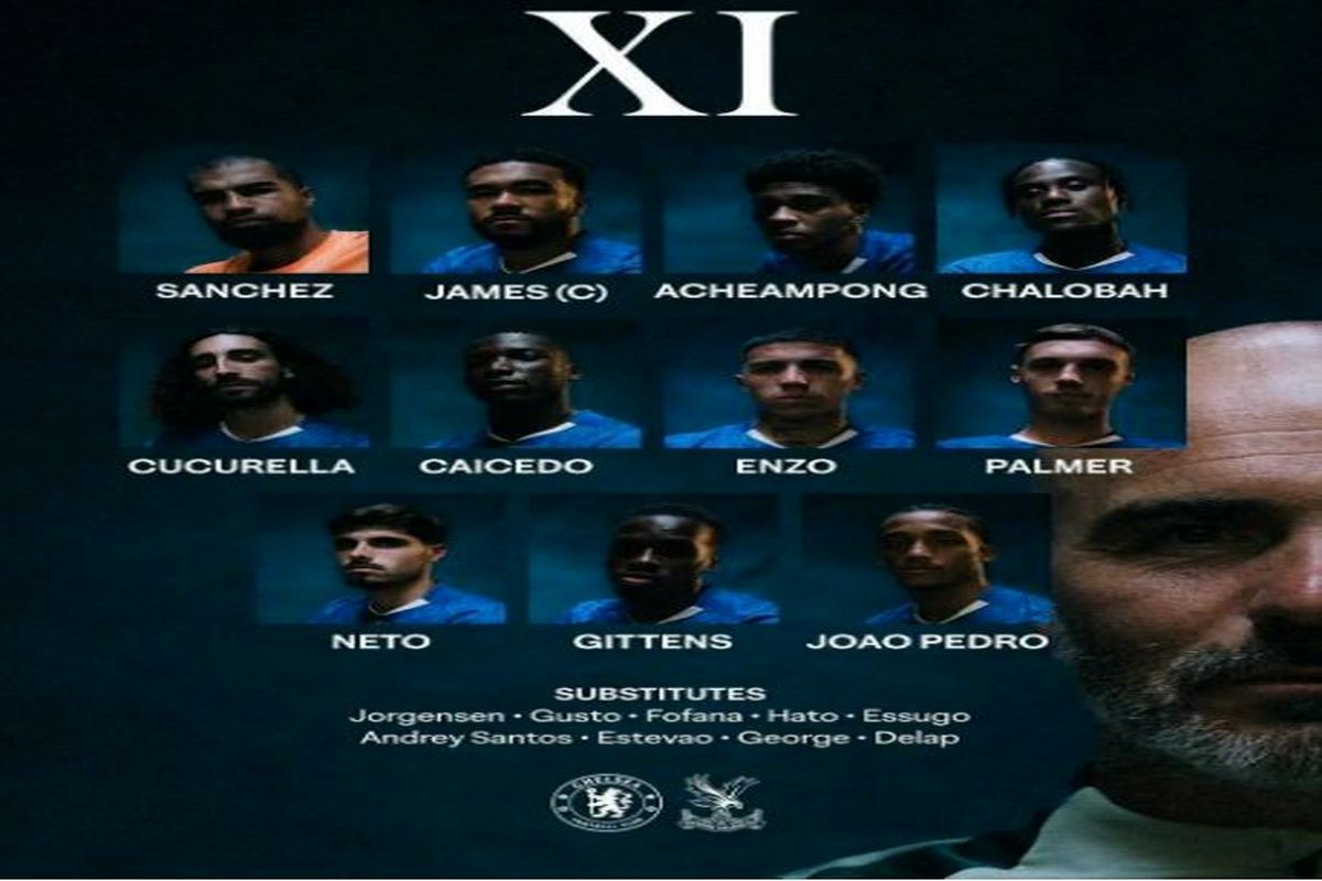 ترکیب چلسی برابر کریستال‌پالاس+ نکات آماری بازی 