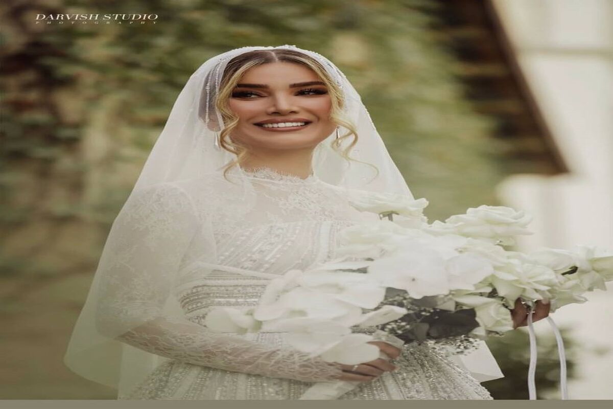 دلبری متین ستوده برای همسرش آقا کامران/ عکس