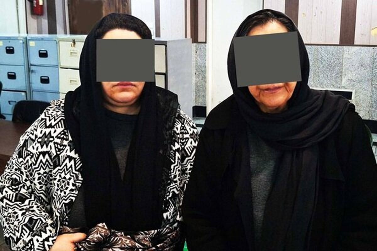 شبیخون این دو زن به پیره زن بیچاره در بهشت زهرا +عکس