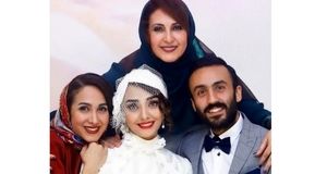 فاطمه گودرزی با نوه‌ی دومش در قاب دوربین!