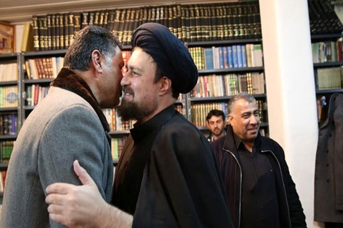 سنگ تمام سیدحسن خمینی برای علی دایی + عکس