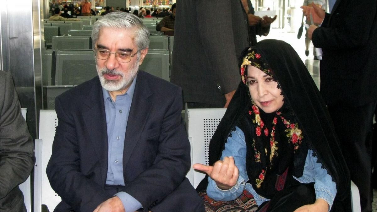میرحسین موسوی در تلویزیون+ فیلم