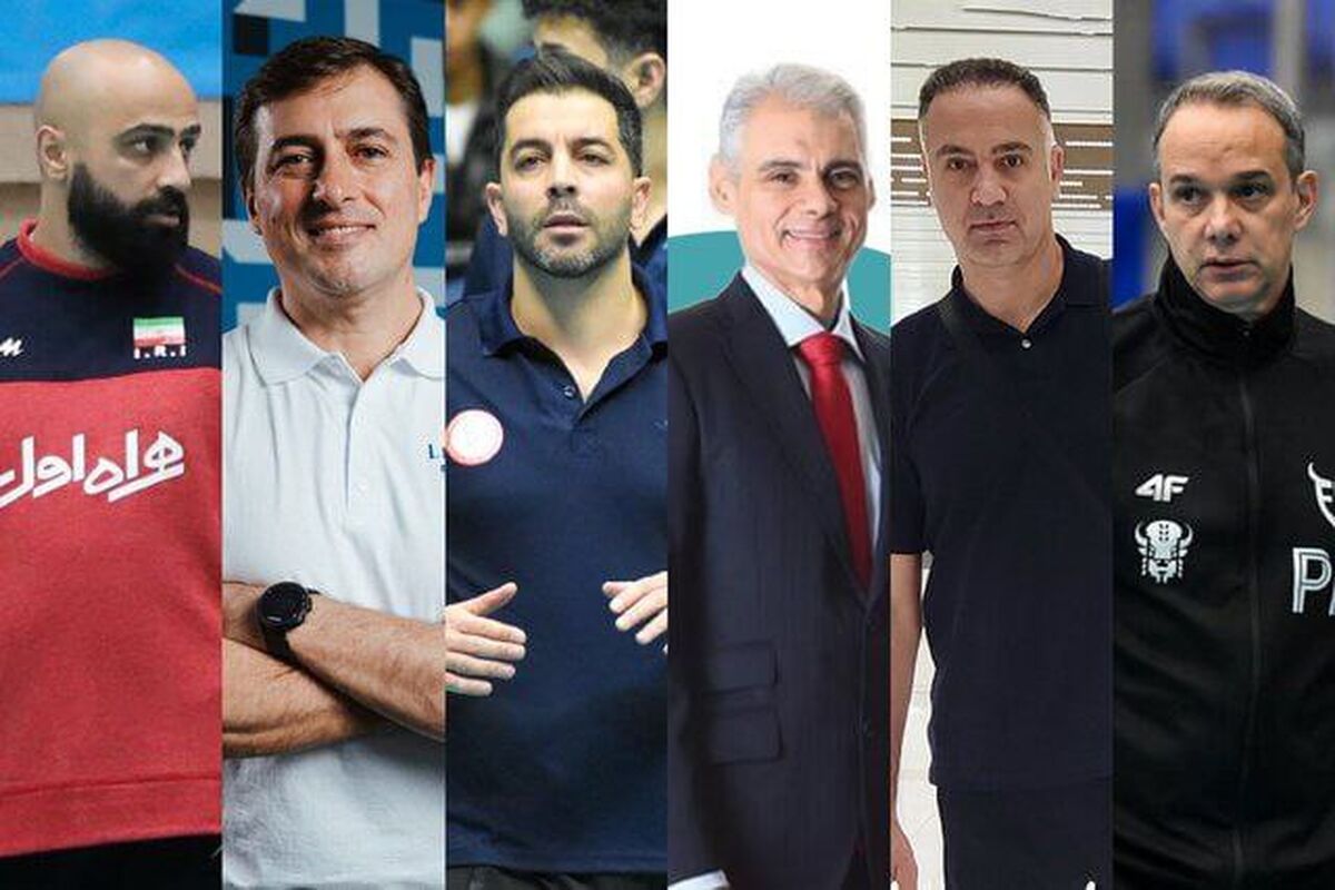 اعضای کادر فنی تیم ملی والیبال مشخص شدند