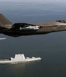 جنگنده‌های «اف-۳۵» آمریکا به پرواز درآمدند / مقصد نهایی این جنگنده‌ها کجاست؟