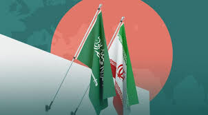 اهتزاز پرچم ایران در عربستان + عکس