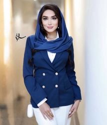 استایل خاص فرزانه قاسم‌زاده، بازیگر "هتل"، در اکران سینمایی!