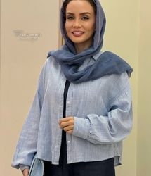 استایل جذاب و آبی حدیث فولادوند در یک کنسرت