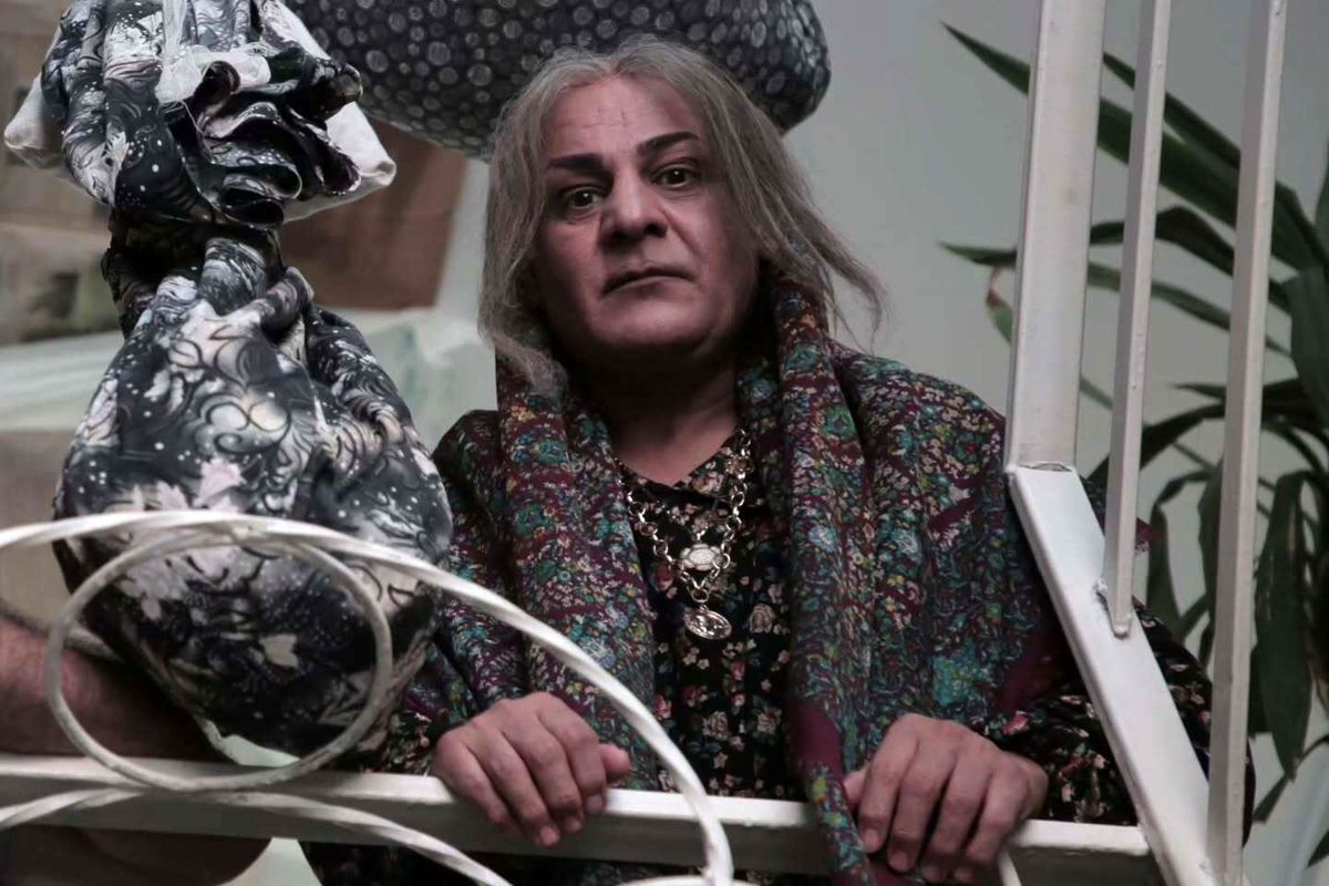 «سیاوش چراغی‌پور» با گریم زنانه/ عکس