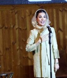 سارا بهرامی با استایل میخکوب کننده در یک جشن/ عکس