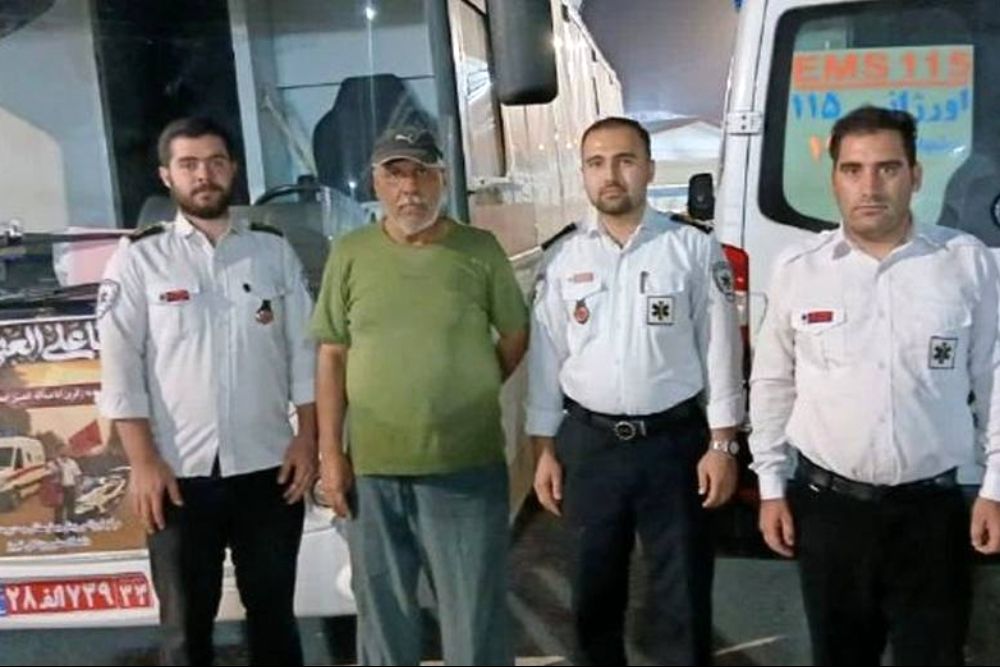 پیداشدن مرد گمشده پس از ۷ سال در پیاده روی اربعین+عکس