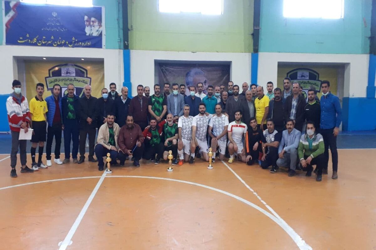 تیم شرکت آب و فاضلاب قهرمان شد